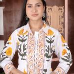 Hand Block Printed Dress, Yellow Colour Floral Print Dress, Indian Cotton Dress, Summer Women Dress, Long Women Dress, Gift For Her