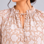 Hand Block Printed Cotton Summer Top Dress, Indian Printed Women's Top, Beautiful Summer Wear