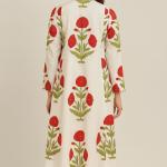 Handmade Cotton Pink Floral Printed Women Dress, Indian Block Printed Dress, Cotton Summer Dress, Beautiful Cotton Dress, Gift For Her