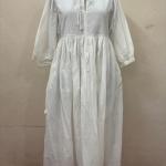 Floral Print Cotton Maxi Dress: Long Dress with Pockets, Indian Printed Handmade Dress, Cotton Summer Dress